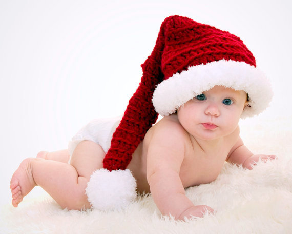 Baby christmas hot sale hat